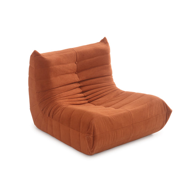 Zzz Atelier Caterpillar Floor Lounger Chair Foam Sofa