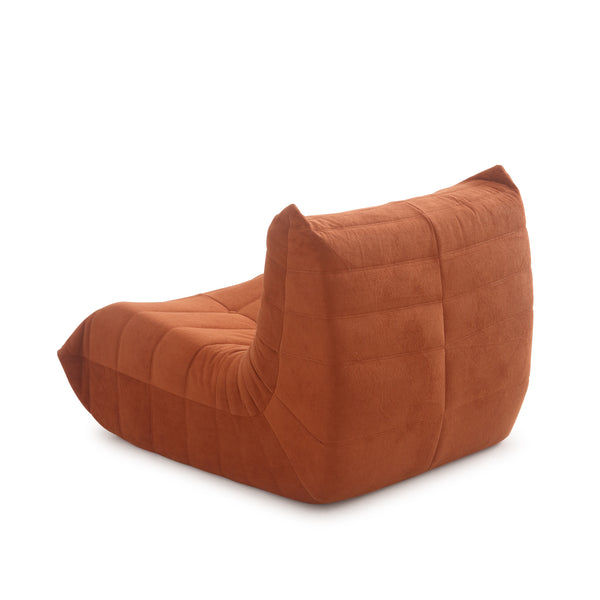 Zzz Atelier Caterpillar Floor Lounger Chair Foam Sofa