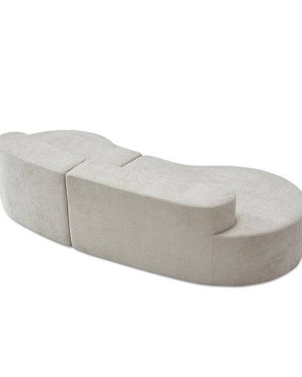 Arcadia Curve 3 Seater Foam Lounge Sofa