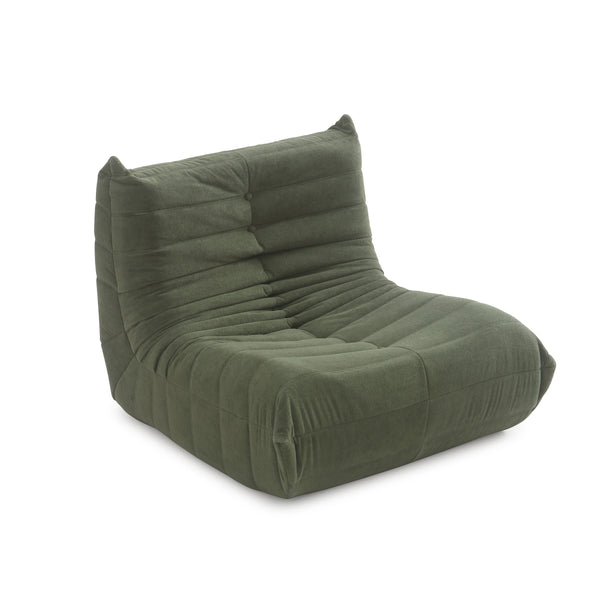 Zzz Atelier Caterpillar Floor Lounger Chair Foam Sofa