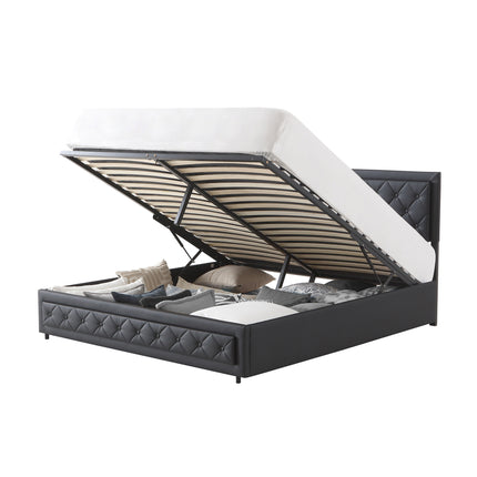 Vienna Storage Bed Frame with Gas Lift