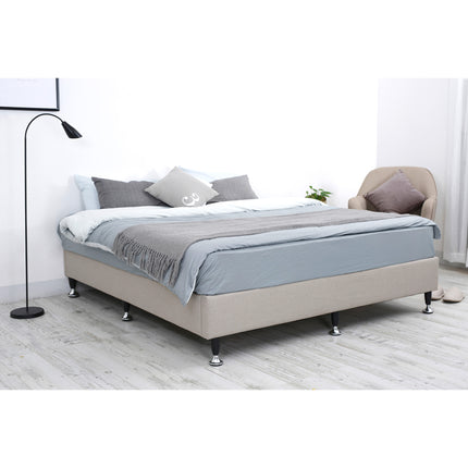 Ensemble Bed Base with Solid Slat Support