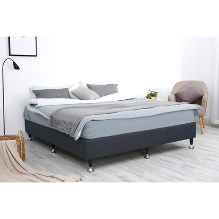Ensemble Bed Base with Solid Slat Support