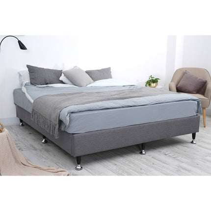 Ensemble Bed Base with Solid Slat Support