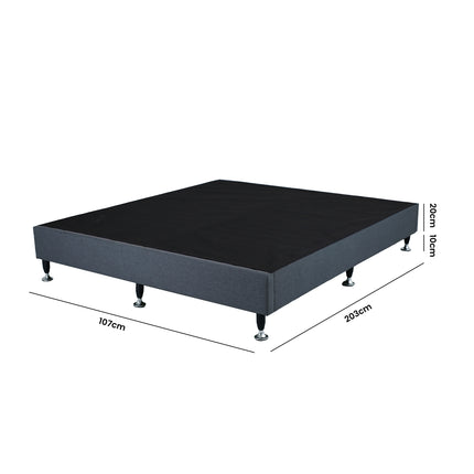 Ensemble Bed Base with Solid Slat Support
