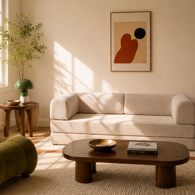 Luna Modular Convertible Sofa Bed