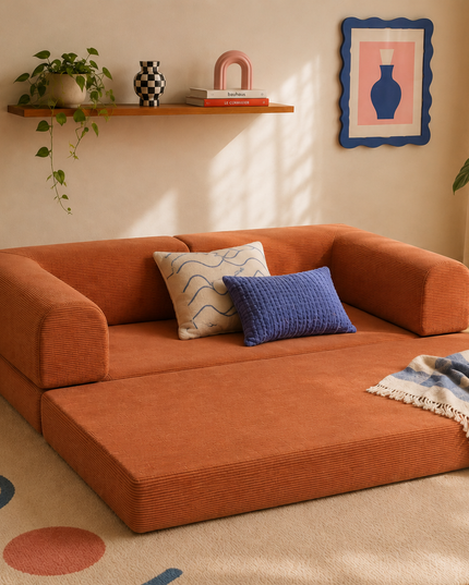Luna Modular Convertible Sofa Bed