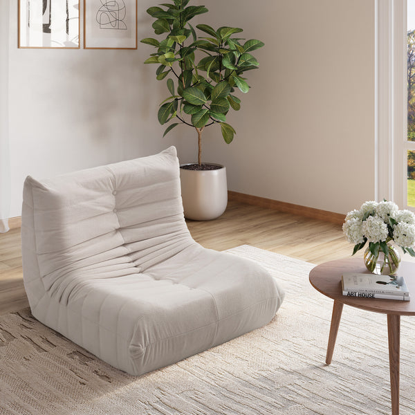 Zzz Atelier Caterpillar Floor Lounger Chair Foam Sofa