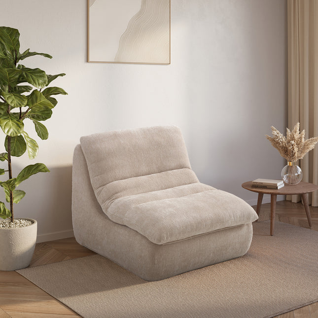 Capri Armless Floor Lounge Chair