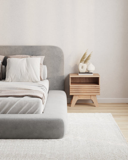 Zzz Atelier Expanse Bed - Soft Grey