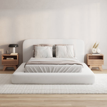 Zzz Atelier Expanse Bed - Soft White