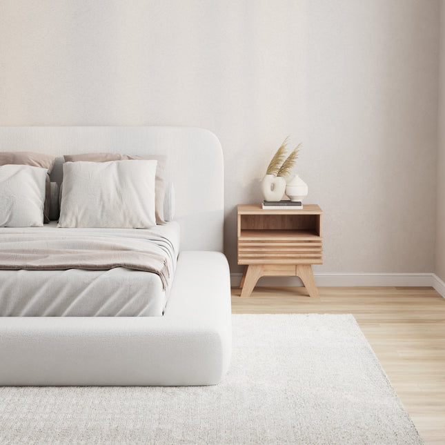 Zzz Atelier Expanse Bed - Soft White
