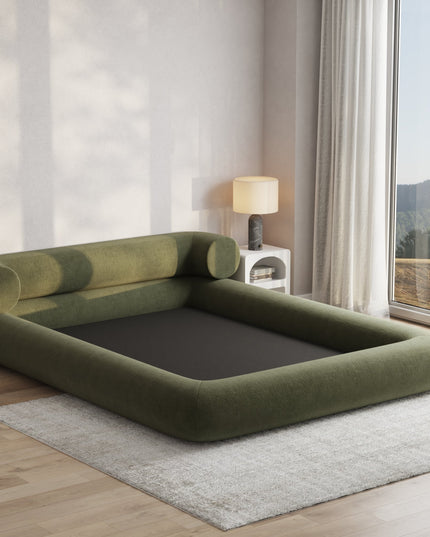 Zzz Atelier Latitude Bed - Forest Green